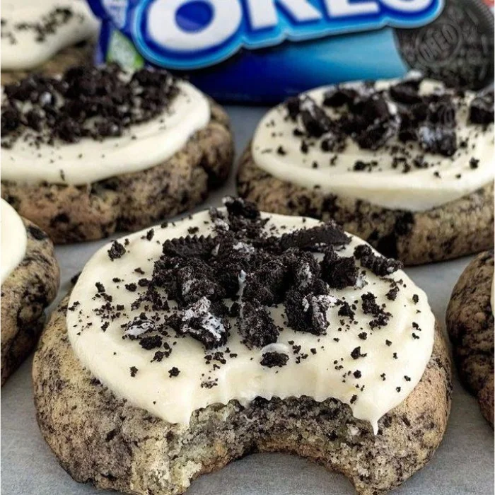 Galletas de cookies and cream con cobertura