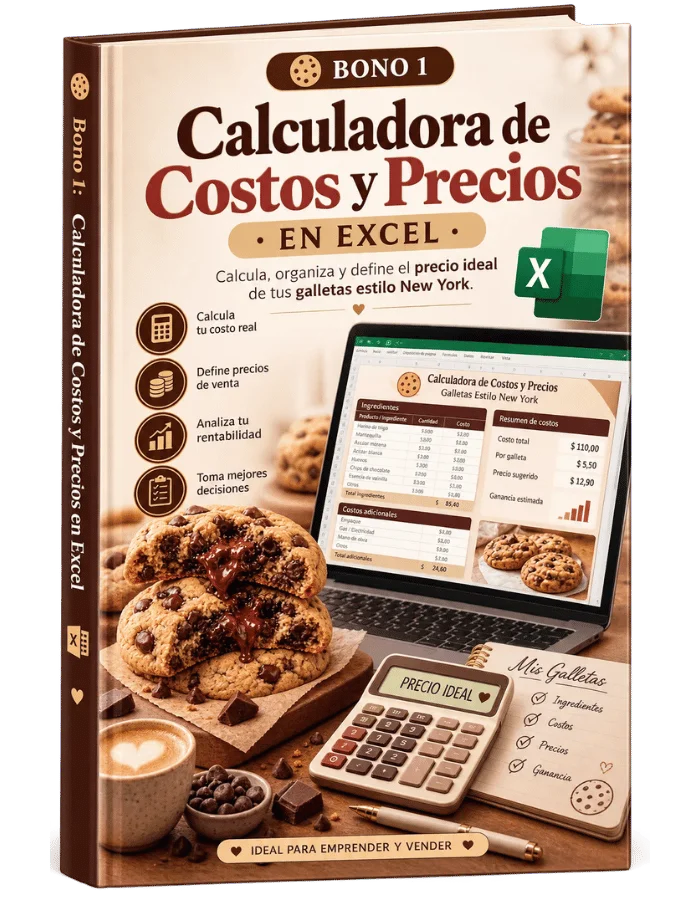 Portada del Bono 1: Calculadora de Costos y Precios en Excel