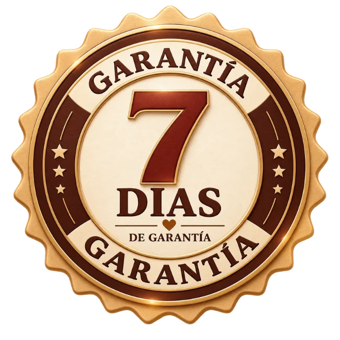 Sello de garantía de 7 días de devolución