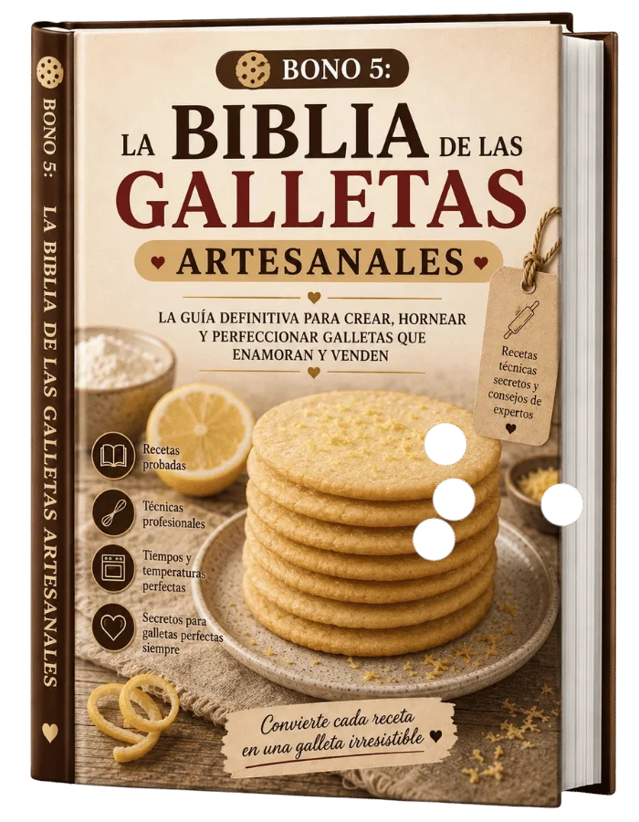 Portada del Bono 5: La Biblia de las Galletas Artesanales